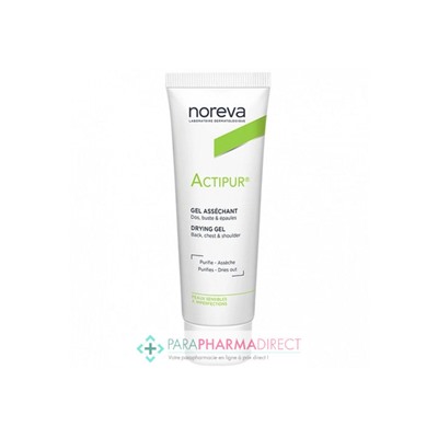 Noreva Actipur Gel Asséchant Dos Buste & Épaules 30ml