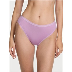 Stretch Cotton High-Leg Brief Panty