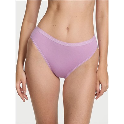 Stretch Cotton High-Leg Brief Panty