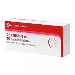 Cetirizin AL 10 mg Filmtabletten, 100 St