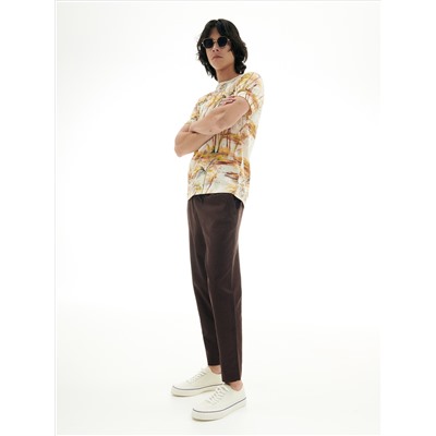 Jogger mit hohem Leinenanteil
