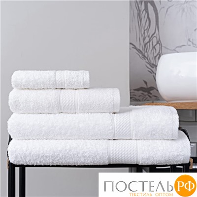 Полотенце Arya Однотонное 70X140 Miranda Soft Белый