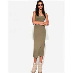 Vestido midi tirantes