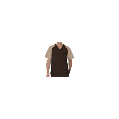 UA Best Buy Scrubs Men's Color Block Scrub Top
