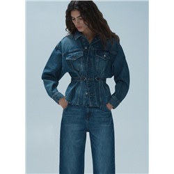 Jeans rectos doble cintura
