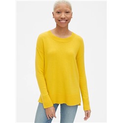 Crewneck Pullover Sweater Tunic
