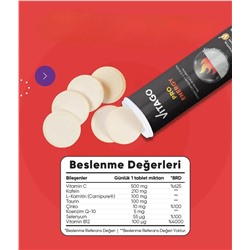 Pro energy 10 шипучих таблеток Vitago