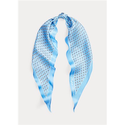 Lauren Carolyn Silk Twill Scarf
