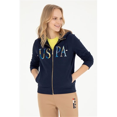 Kadın Lacivert Basic Sweatshirt
