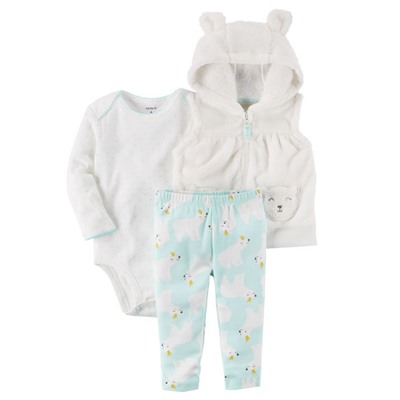 3-Piece Little Vest Set | CARTERS