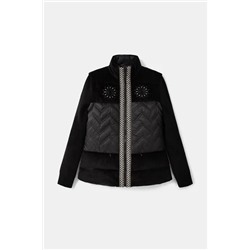 Chaqueta corta slim texturas