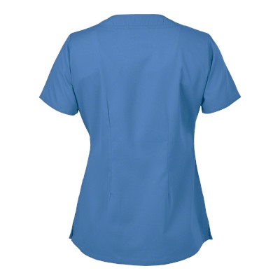 Butter-Soft Scrubs by UA™ Scallop Neck Top w/ Rhinestone Detail