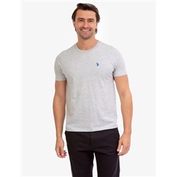ALL OVER POLKA DOT PRINT T-SHIRT
