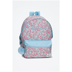 Mochila inteligente Aide Celeste y rosa