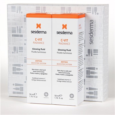 S*sd*rma PACK Duplo C Vit Fluido Luminoso 25% Descuento