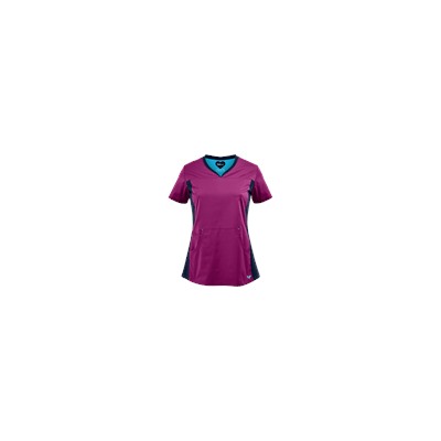 UA Butter-Soft STRETCH Scrubs Contemporary Fit Stretch Side Panels Top