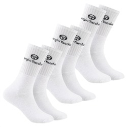 Sergio Tacchini Unisex Tennissocken 3 Paar weiß 93230832