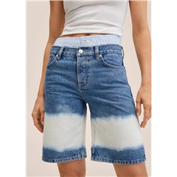 Bermuda tie-dye -  Mujer | MANGO OUTLET Melilla