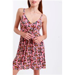Vestido recto Rosa