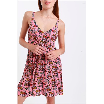 Vestido recto Rosa