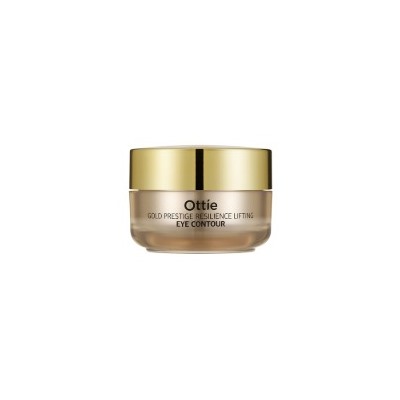 Gold Prestige Resilience Lifting Eye Contour, Питательный крем вокруг глаз для упругости кожи с частичками золота