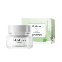 Muldream Vegan Green Mild Fresh Facial Cream