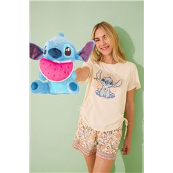 Pijama corto algodón Lilo & Stitch