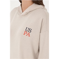 Kadın Taş Kapüşonlu Sweatshirt