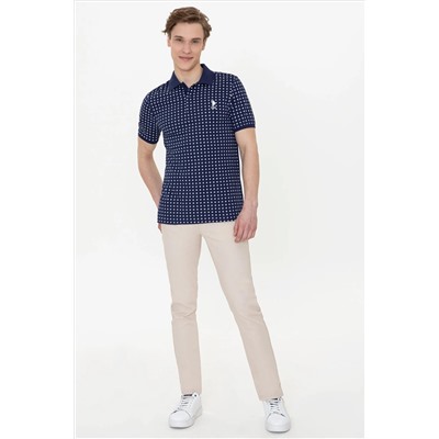 Erkek Lacivert Polo Yaka Tişört