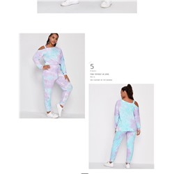 Спортивный лёгкий костюм Plus Size