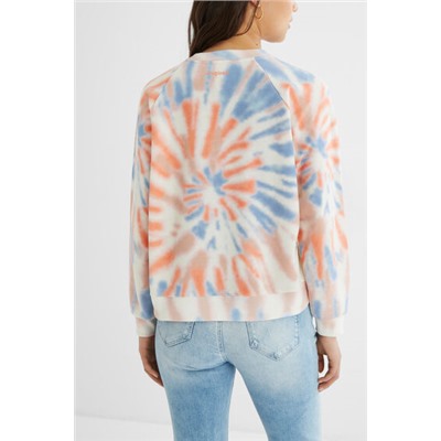 Sudadera felpa tie-dye