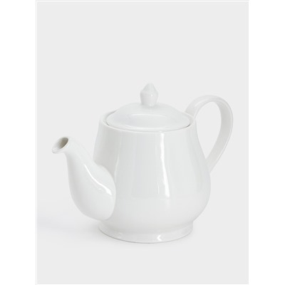 Чайник заварочный, 1 л, фарфор P, белый, White Basics