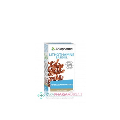 ArkoPharma ArkoGélules - Lithothamne - Minéralisation Osseuse - 45 gélules