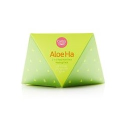Скраб-маска с алоэ вера Aloe Ha от Cathy Doll 100 гр / Cathy Doll Aloe Ha 2in1 Real Aloe Vera Peeling Pack 100g