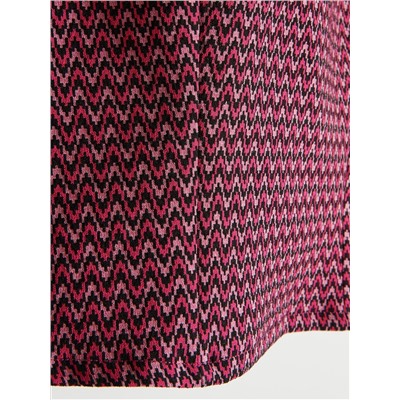 Gemusterte Bluse