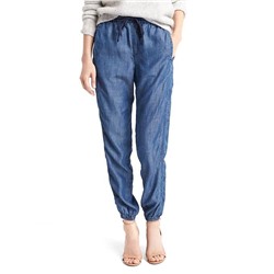 Tencel® side-panel joggers