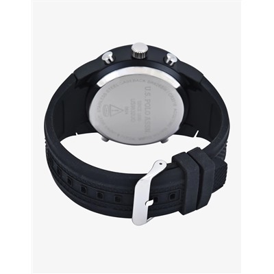 MENS BLACK STRAP ANA DIGI SPORT WATCH