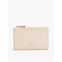 Monogram Zip Card Holder with Key Leash