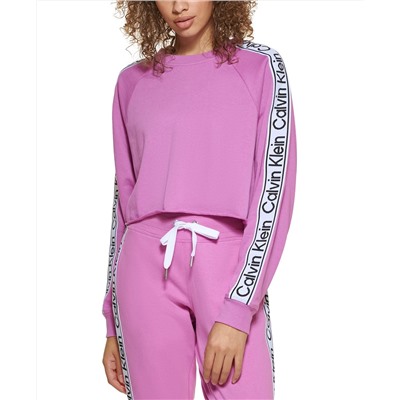 Calvin Klein Performance Logo Tape Cropped Top