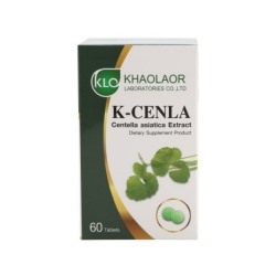 Центелла Азиатская экстракт (Готу Кола) Khaolaor Centella Asiatica Extract K-Cenla, 60 таблеток/ Khaolaor K Cenla Centella asiatica Extract 60 Tablets