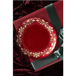 Albero Yemek Tabağı - 28 cm - Kırmızı