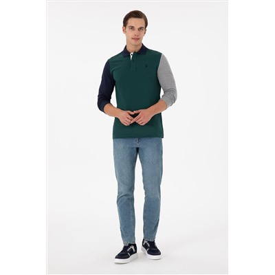 Erkek Koyu Yeşil Sweatshirt
