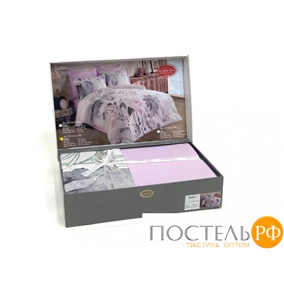 Постельное белье "Карвен" Digital print сатин 3D евро N125-S009 (арт. N125-S009)