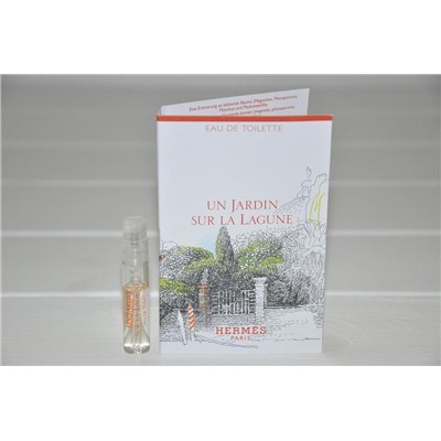 HERMES UN JARDIN SUR LA LAGUNE edt 2ml пробник