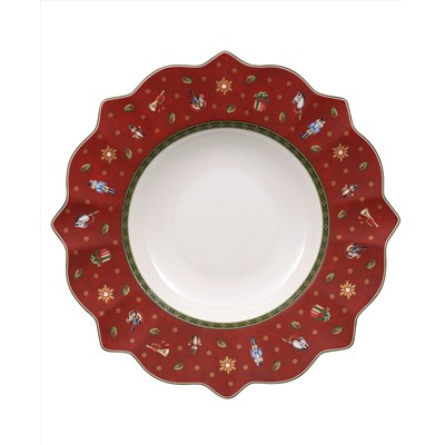 Villeroy & Boch Toy's Delight Red Rim Soup Bowl