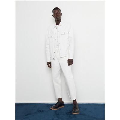 Weit geschnittene Barrel-Leg-Jeans