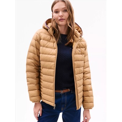 Lightweight Hooded Puffer Jacket