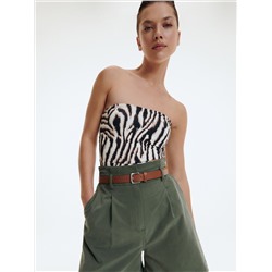 Shorts mit Gürtel