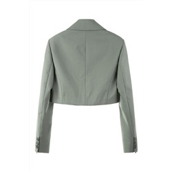 Chaqueta de lana Caqui