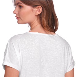 Damen T-Shirt mit Spitze
